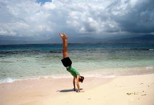 Elane's Hand Stand