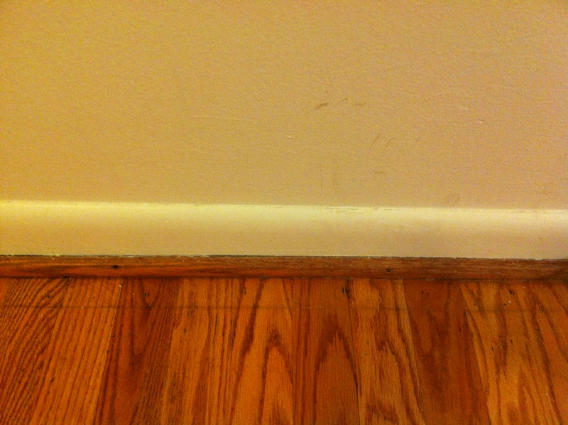 Pre-Renovation Baseboard