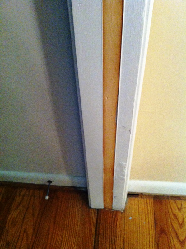 Door Stop Removed